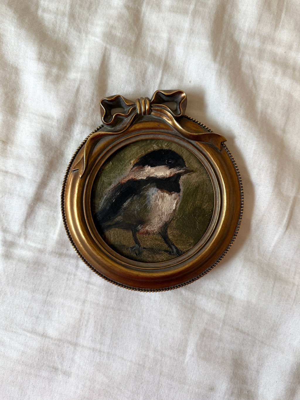 “Small chickadee” print