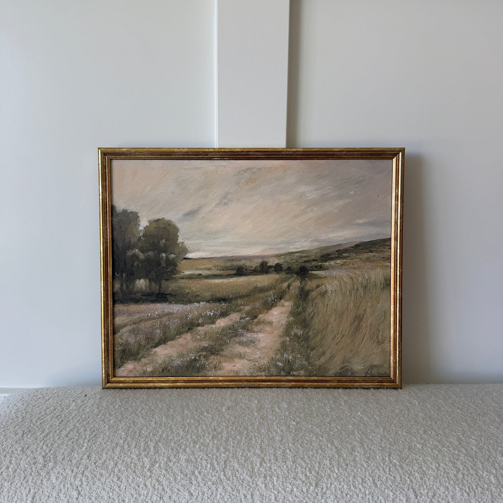 “Lavender fields” print