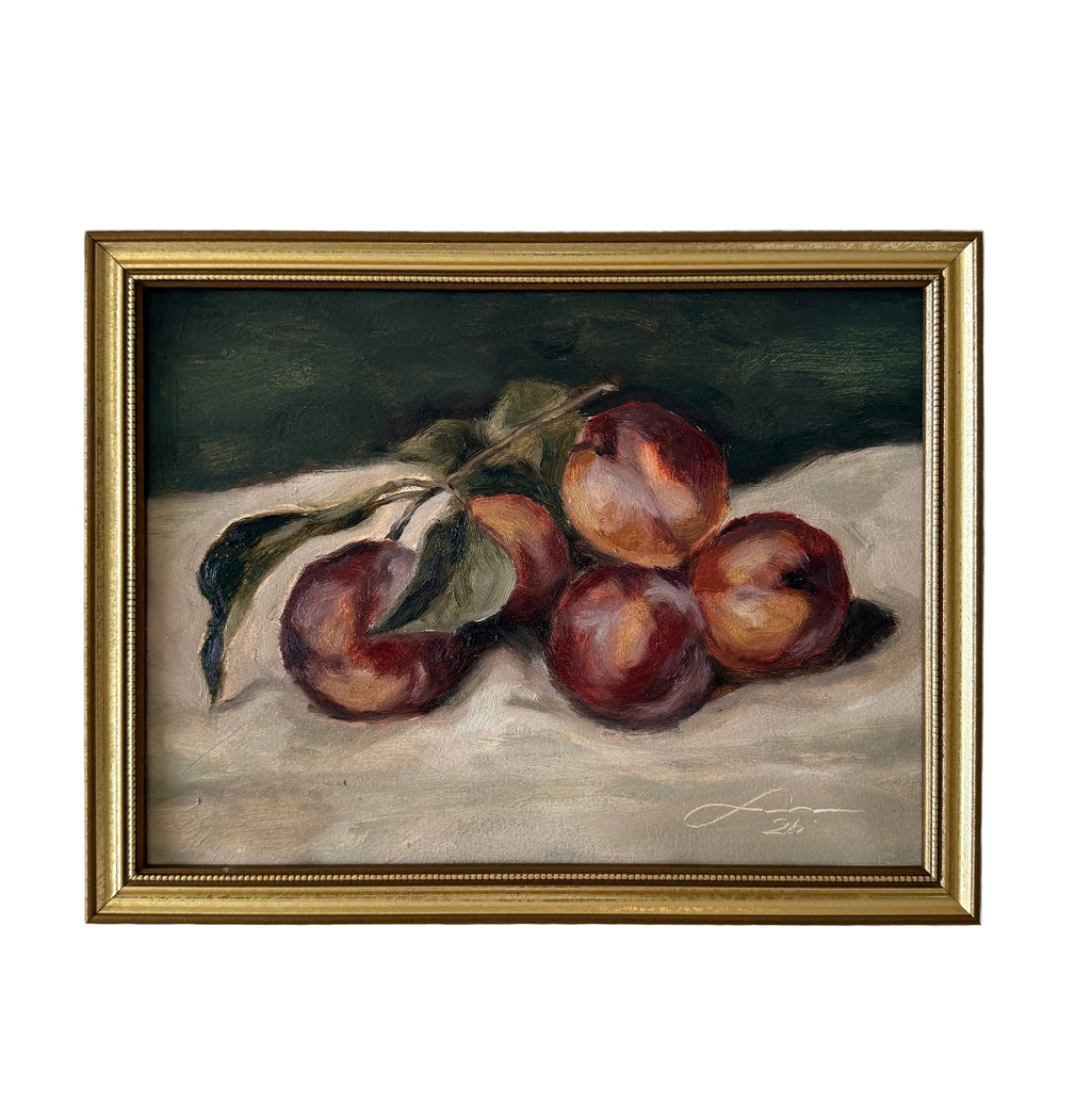 “Plums on Linen” Print