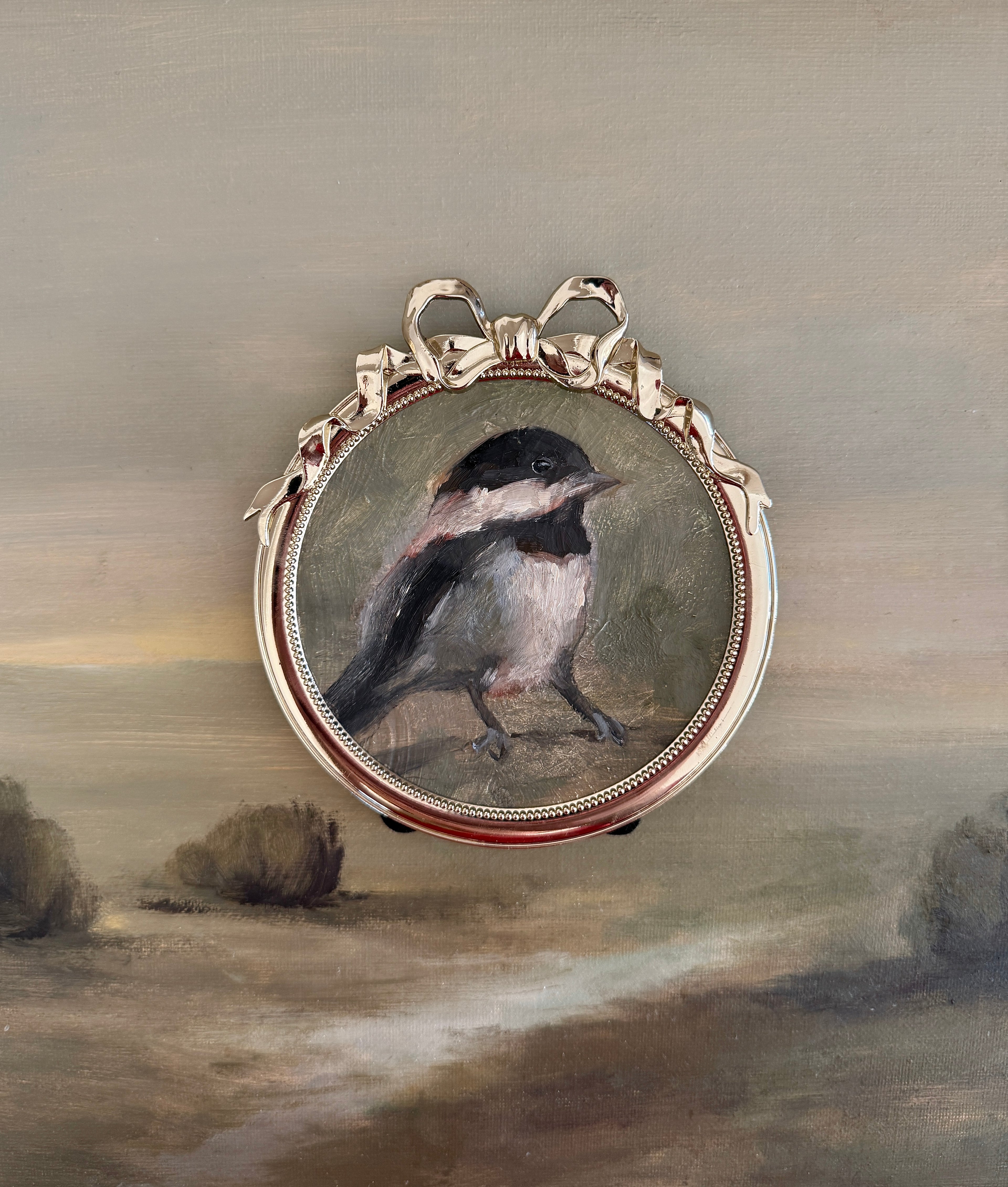 “Small chickadee” print