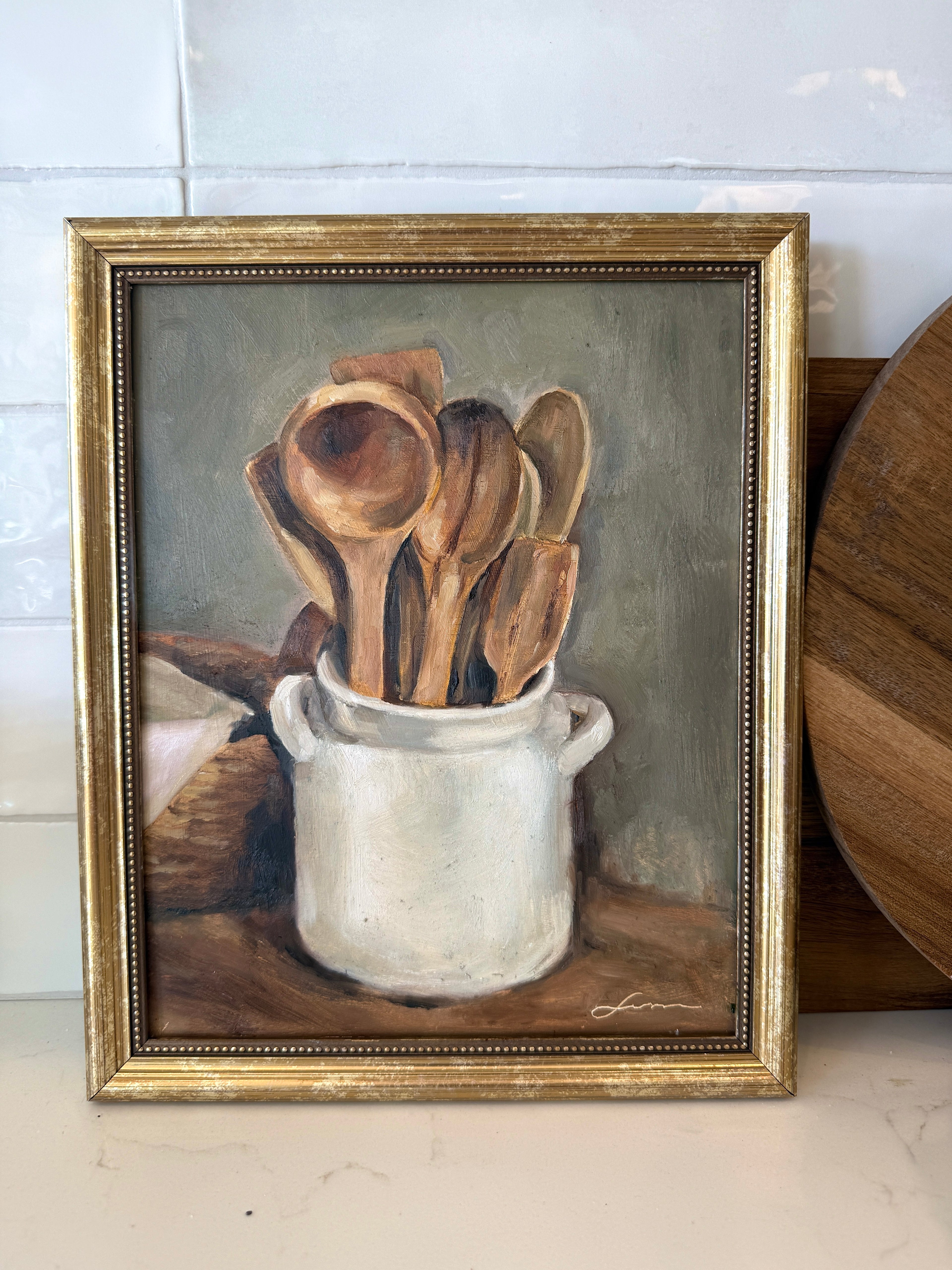 “Kitchen spoons” print