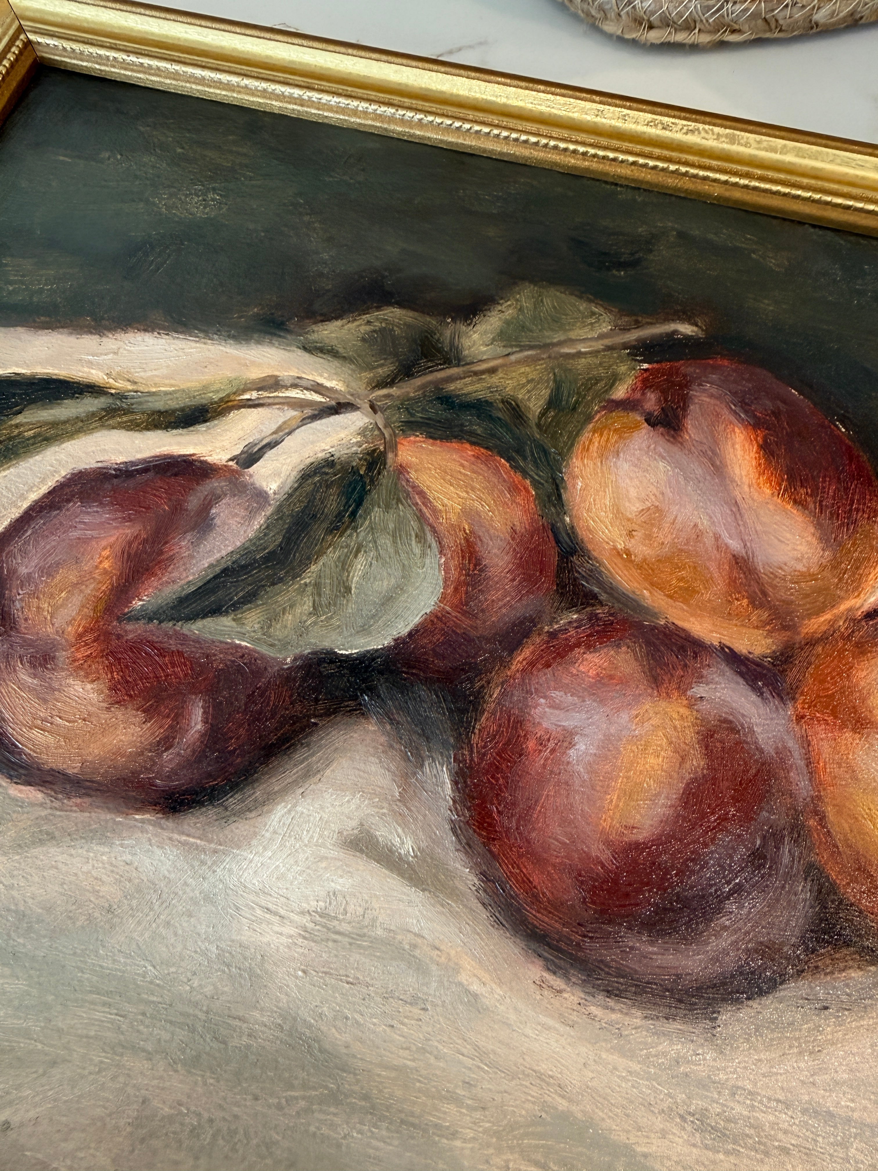 “Plums on Linen” Print