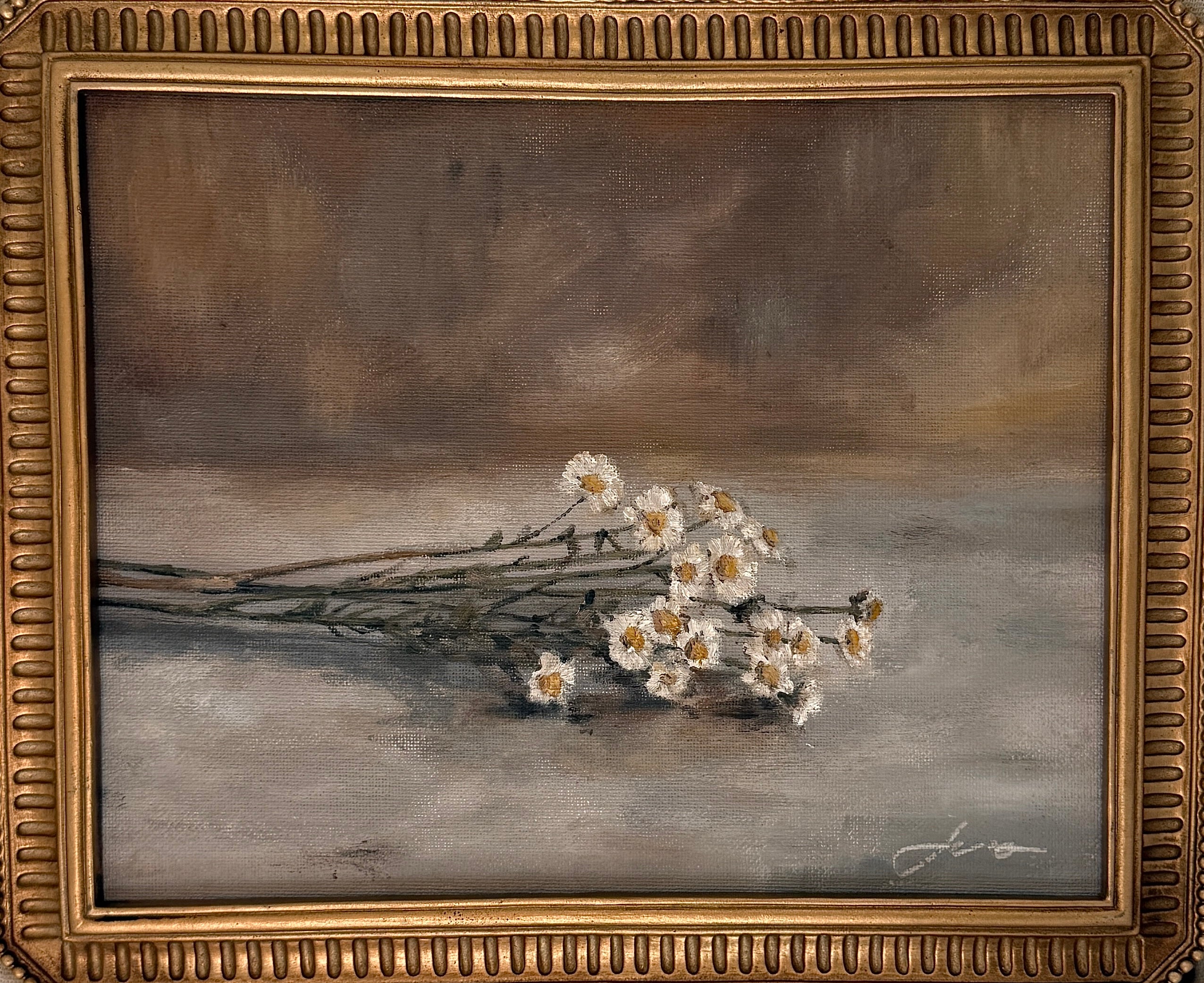 “Laying daisies” print