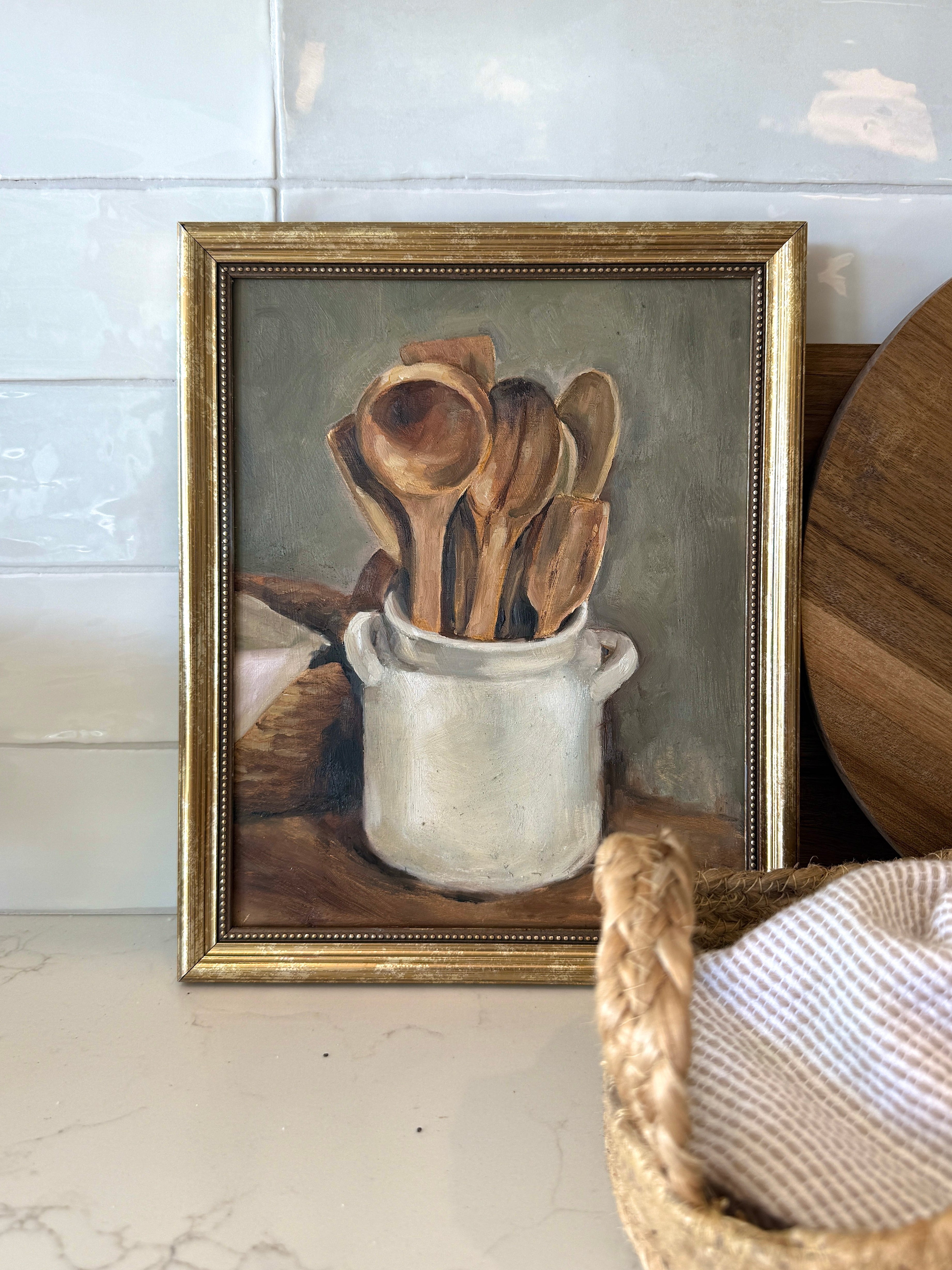 “Kitchen spoons” print