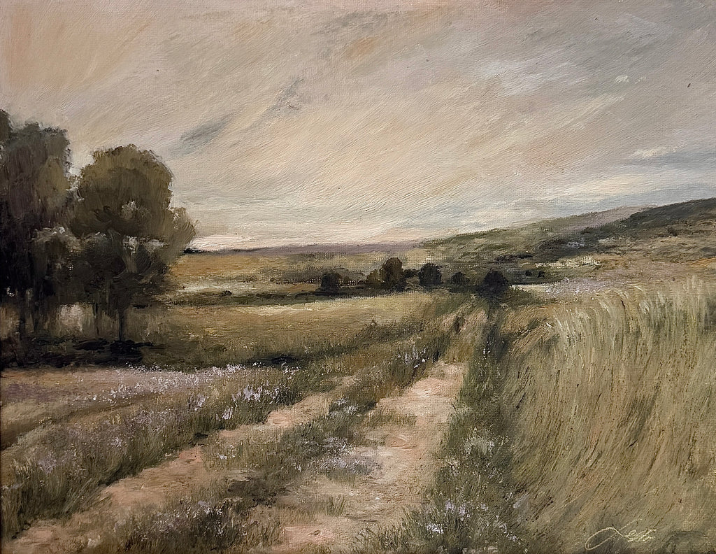 “Lavender fields” print