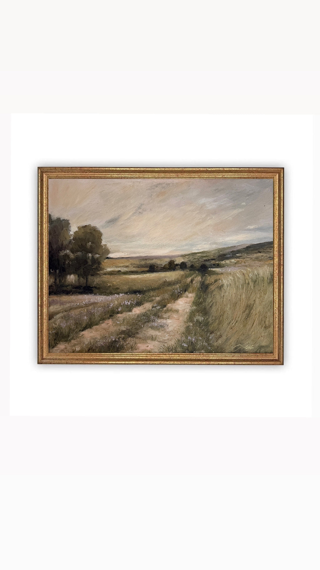“Lavender fields” print