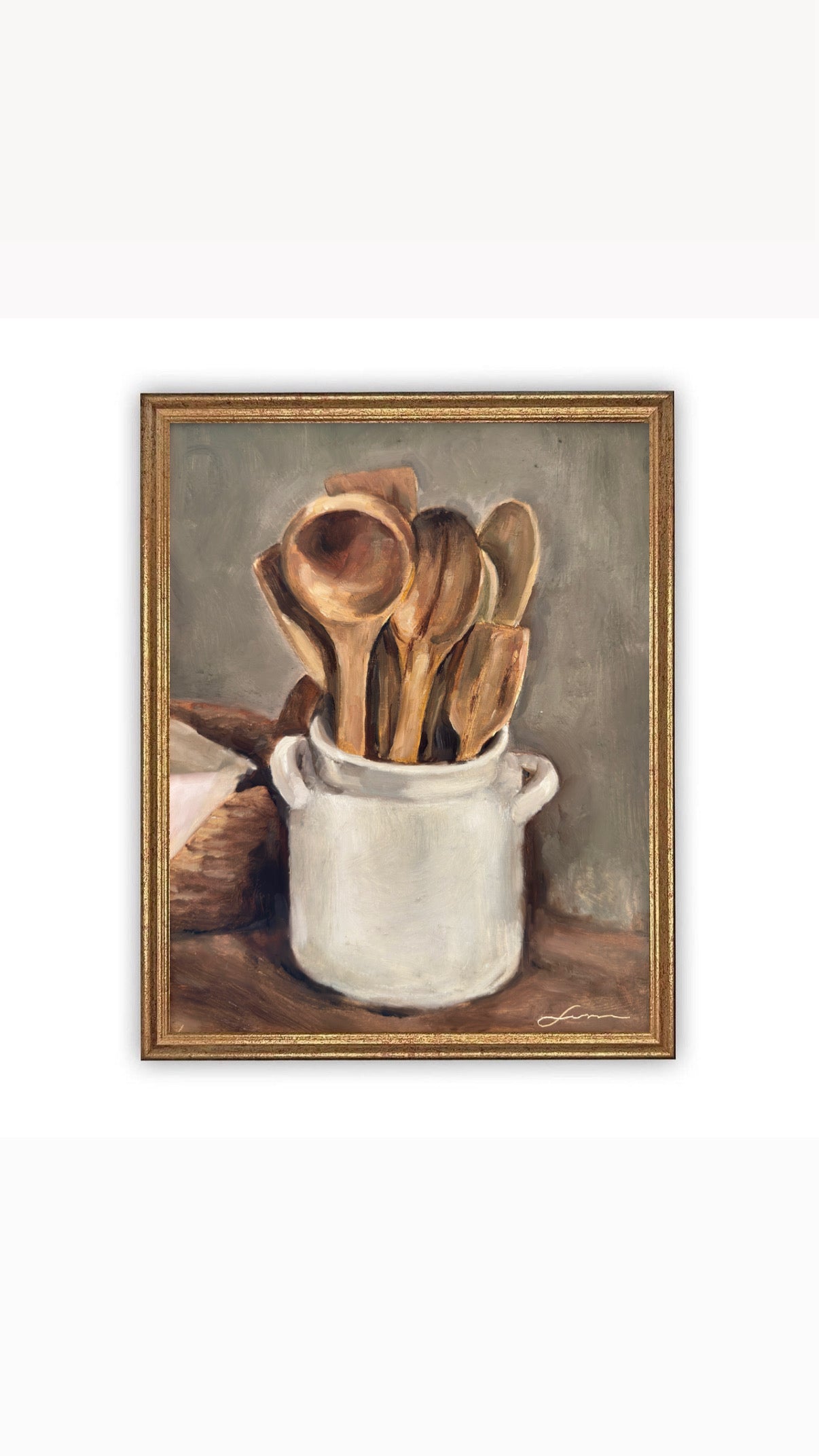 “Kitchen spoons” print